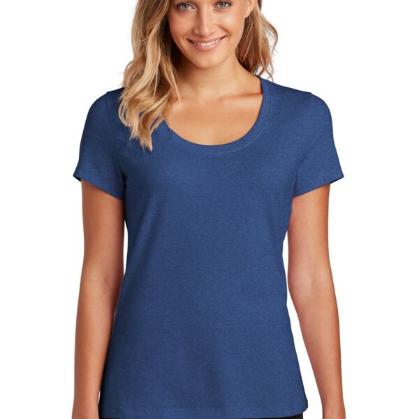Printed Women's Flex Scoop Neck Tee Thumbnail
