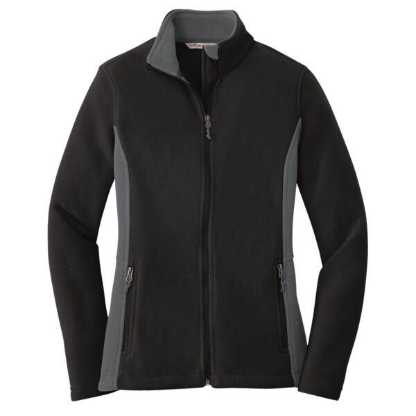 Copy of Ladies Colorblock Value Fleece Jacket Thumbnail