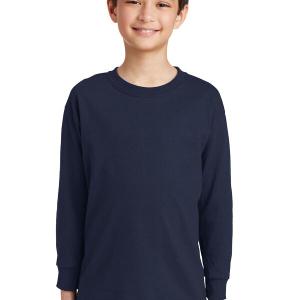 Youth Heavy Cotton Long Sleeve T Shirt Thumbnail