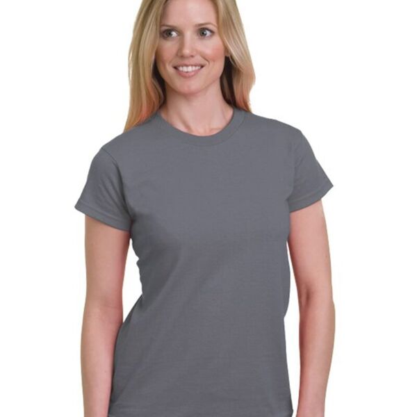 Women's USA-Made Fine Cotton Jersey T-Shirt Thumbnail