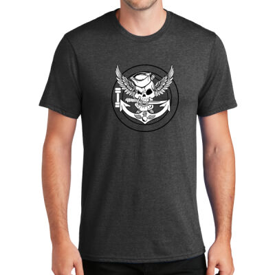 9635 Navy Skull Fan Favorite Tee Thumbnail
