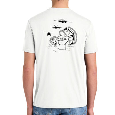 7820 USN Quicksand Printed Tri Blend T-Shirt Thumbnail