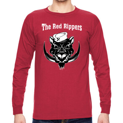 Red Rippers Long Sleeve US Made T-Shirt Thumbnail