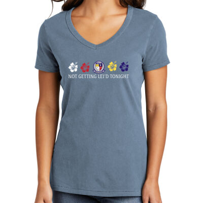 VFA 2 Not Getting Lei'd Today Floral Beach Wash Tee Thumbnail