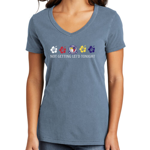 VFA 2 Not Getting Lei'd Today Floral Beach Wash Tee Thumbnail