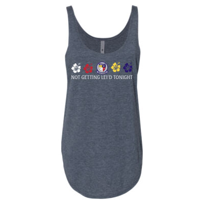 VFA 2 Ladies Not Getting Lei'd Today Festival Tank Thumbnail