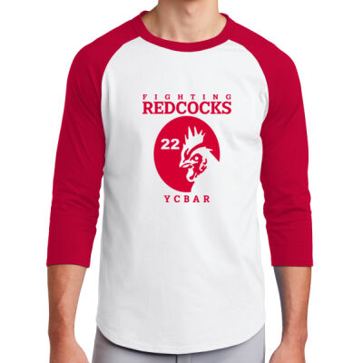VFA 22 Fighting Redcocks Raglan 3/4 Tee Thumbnail