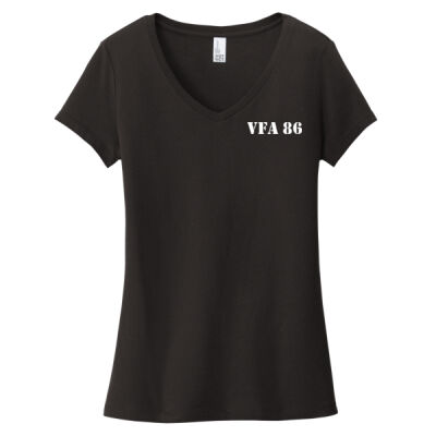 VFA 86 Snakes on a Plane Women's V Neck Thumbnail