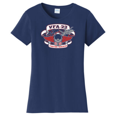 VFA 22 Fighting Redcocks Ladies T-Shirt Thumbnail
