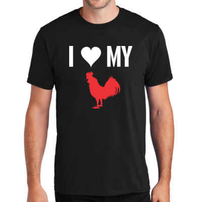 Heart My Rooster - VFA 22 Printed Unisex T-Shirt Thumbnail
