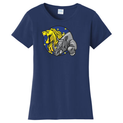 Black Lions Rhino VFA 213 Ladies T-Shirt Thumbnail