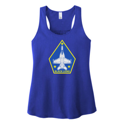 Black Lions FA18 Gathered Ladies Tank Thumbnail