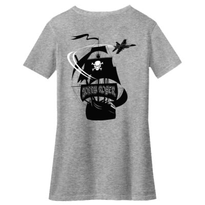 Fear the Bones VFA 103 - Women's Perfect Blend V Neck Tee Thumbnail