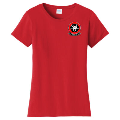 HSC 28 Carrier Kraken Squadron Ladies Fan Favorite Tee Thumbnail