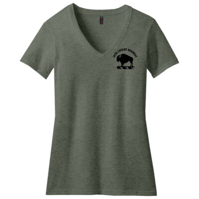10th Cavalry Regiment - Women's Perfect Blend V-Neck Tee Thumbnail