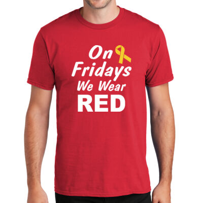 On Fridays We Wear Red  - Fan Favorite Tee Thumbnail