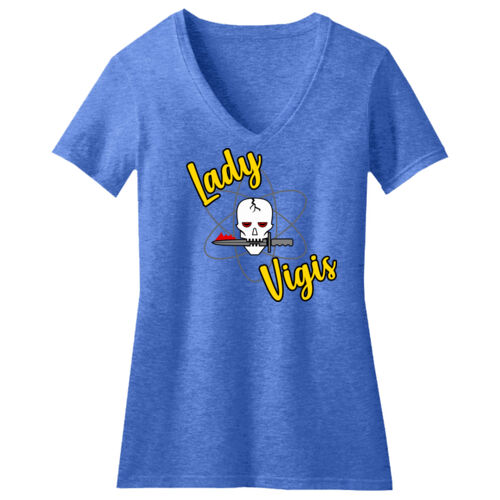 VFA 151 Lady Vigis - Women's Perfect Blend ® V Neck Tee Thumbnail