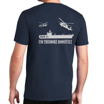 US Navy HSM 75 USS Theodore Roosevelt - Fan Favorite Tee Thumbnail