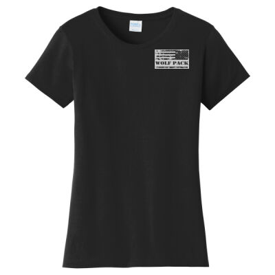 US Navy HSM 75 USS Theodore Roosevelt - Ladies Fan Favorite Tee Thumbnail