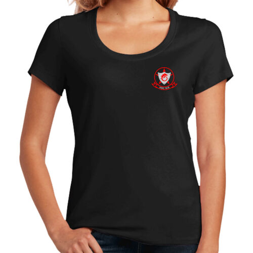 US Navy HSC 6 Screamin’ Indians Helicopter Squadron - Women's Flex Scoop Neck Tee Thumbnail