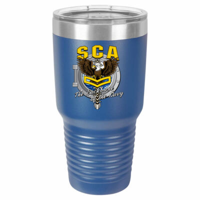 US Navy Security Control Assessor (SCA) 30 oz. Ringneck Hot/Cold Tumbler w/Clear Lid Thumbnail