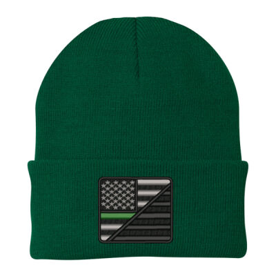 Support the Military Flag Patch Embroidered - Knit Cap Thumbnail