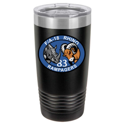 VFA 83 Rampagers  - 20 oz. Ringneck Vacuum Insulated Tumbler Thumbnail
