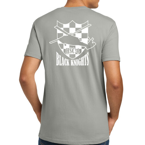 US Navy HSC 4 Black Knights - Apparel ® Unisex Cotton Tee Thumbnail
