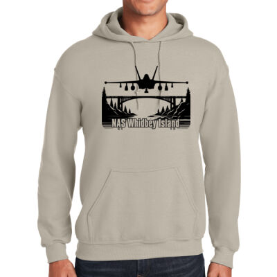 NAS Whidbey Island Growler Hooded Sweatshirt Thumbnail