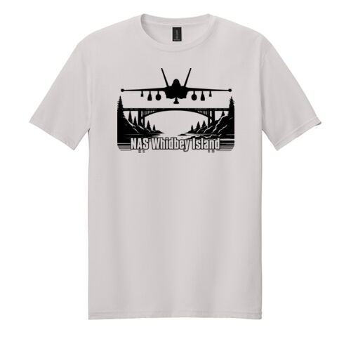 NAS Whidbey Island Growler Softstyle T-Shirt Thumbnail