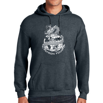 US Navy Patrol Squadron 4 Hooded Sweatshirt | Skinny Dragon Patron Four Graphic Hoodie Thumbnail