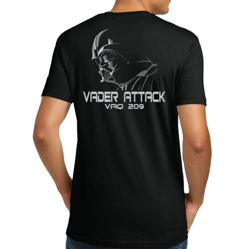 US Navy VAQ 209 Vader Attack - Apparel ® Unisex Cotton Tee Thumbnail