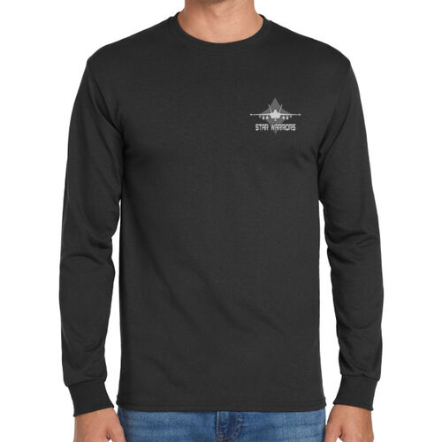 US Navy VAQ 209 Vader Attack - Dri Power 50/50 Cotton/Poly Long Sleeve T Shirt Thumbnail