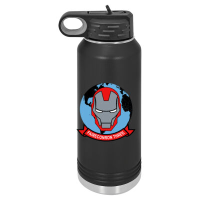 VQ 3 Ironmen Air Reconnaissance Squadron  30 oz Vacuum Insulated Water Bottle Thumbnail