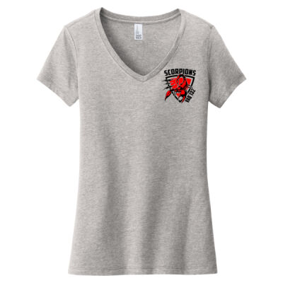 US Navy VAQ 132 | Scorpions Electronic Attack Squadron 132  - Women's Tee V Neck Thumbnail