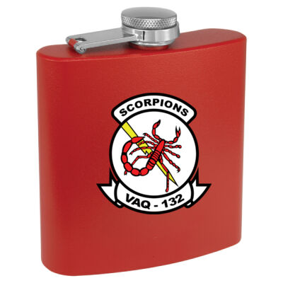 VAQ 132 - 6 oz.  Stainless Steel Flask Thumbnail
