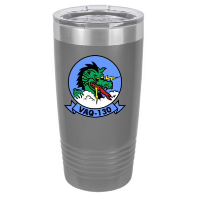 VAQ 130 - 20 oz. Ringneck Vacuum Insulated Tumbler w/Clear Lid Thumbnail