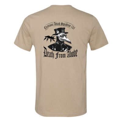 US Navy VAQ 135 | Death From Above Electronic Attack Squadron 135  | Unisex CVC Jersey Tee Thumbnail