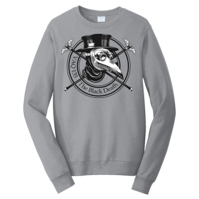 US Navy VAQ 135 The Black Death  - Fan Favorite Fleece Crewneck Sweatshirt Thumbnail