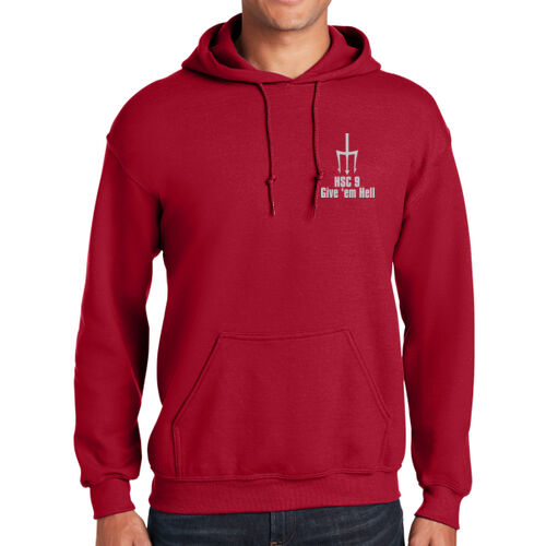 US Navy HSC 9 Tridents | Give 'Em Hell Flag Design |  Hooded Sweatshirt Thumbnail