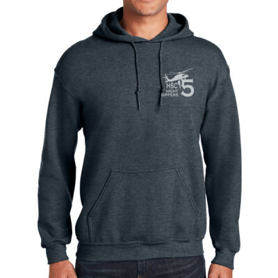 US Navy HSC Five Night Dippers | Helicopter Design | Hooded Sweatshirt Thumbnail