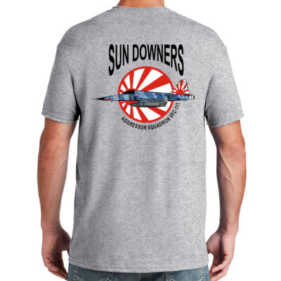 US Navy VFC 111 Aggressor Squadron| Northrop F-5N/F Tiger-II Aircraft | 50/50 Cotton/Poly T Shirt Thumbnail