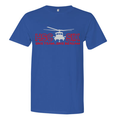 US Navy HSC 6 One Team, One Scream Helicopter Squadron - Festival T-Shirt Thumbnail