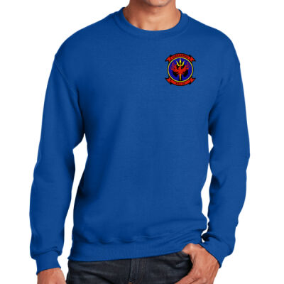 US Navy HSC 85 Firehawks Flag Crewneck Sweatshirt Thumbnail