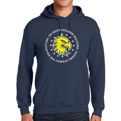 US Navy HSC 12 Golden Falcons Hooded Sweatshirt Thumbnail
