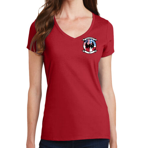 VQ1 70 Years  - Ladies Fan Favorite V Neck Tee Thumbnail