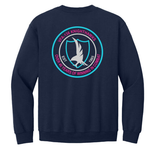 Over 40 Years of Winning T-Shirt | VFA 136 | NAS Lemoore Crewneck Sweatshirt Thumbnail