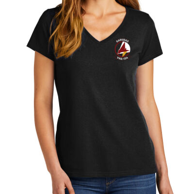 VAQ-134 Garudas Squadron  - Women's V Neck T-Shirt Thumbnail