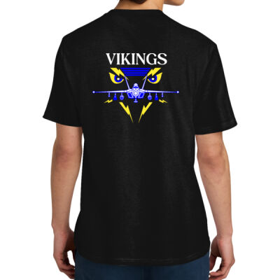 VAQ-129 Vikings Growler  - Perfect Weight Ring Spun Cotton Tee Thumbnail