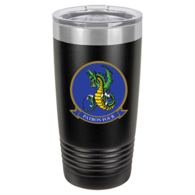 Patron Four  - 20oz Ringneck Vacuum Insulated Tumbler w/Clear Lid Thumbnail